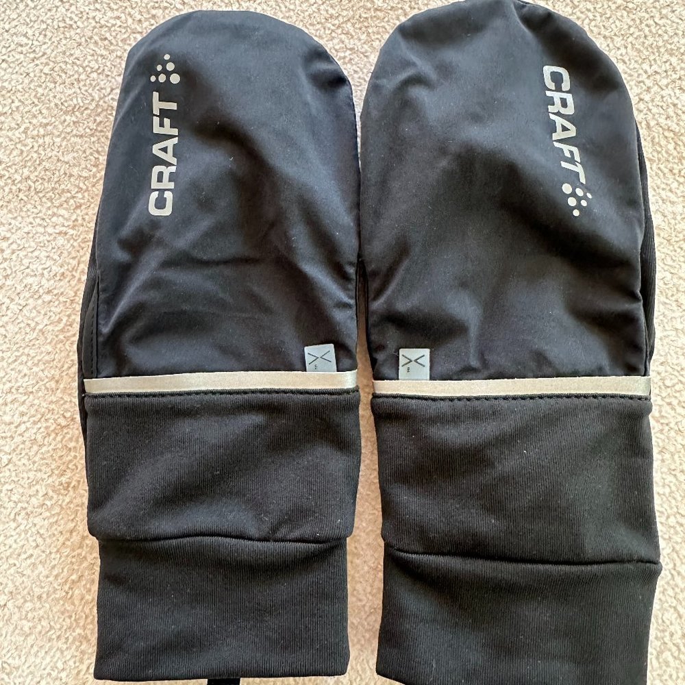 Craft 2-in-1 flip over mitt gloves - Women's large or Men's Small/Glove Size 8